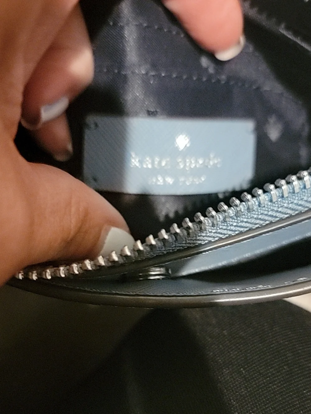 kate spade Floral Navy and Red Crossbody Bag